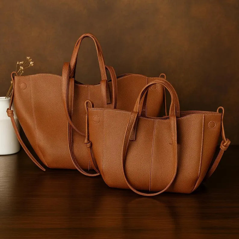Aurora – Minimalist Leather Tote